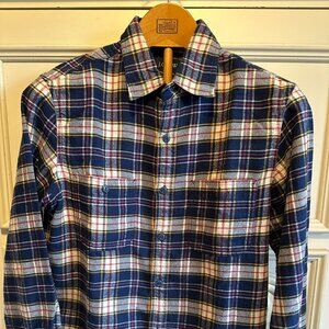 J. Crew Flannel Button-Down Size Small